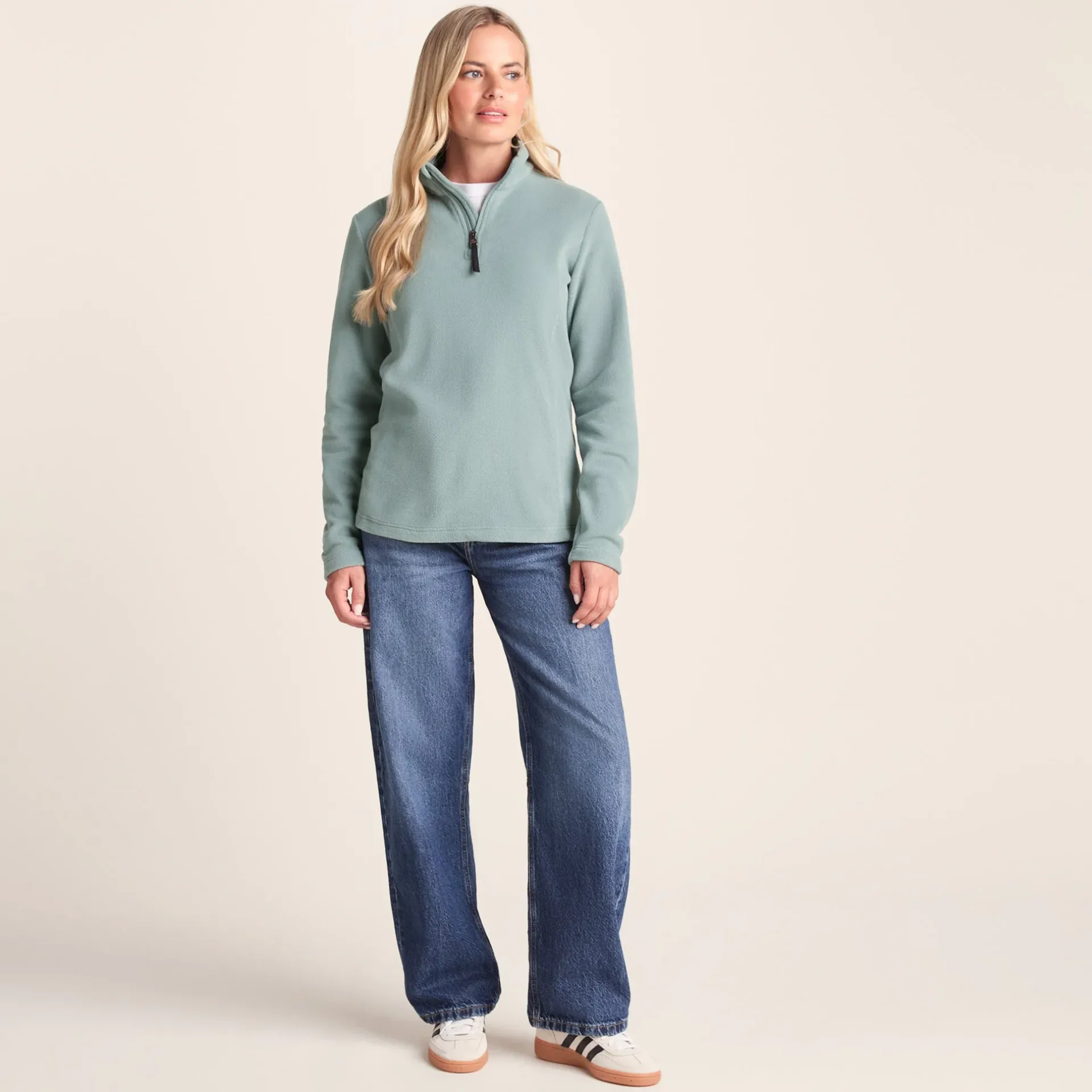 revive-womens-quarter-zip-flee-kTGQpYWY-2.webp Hot TOG24 Revive Womens Quarter Zip Fleece Smokey Teal