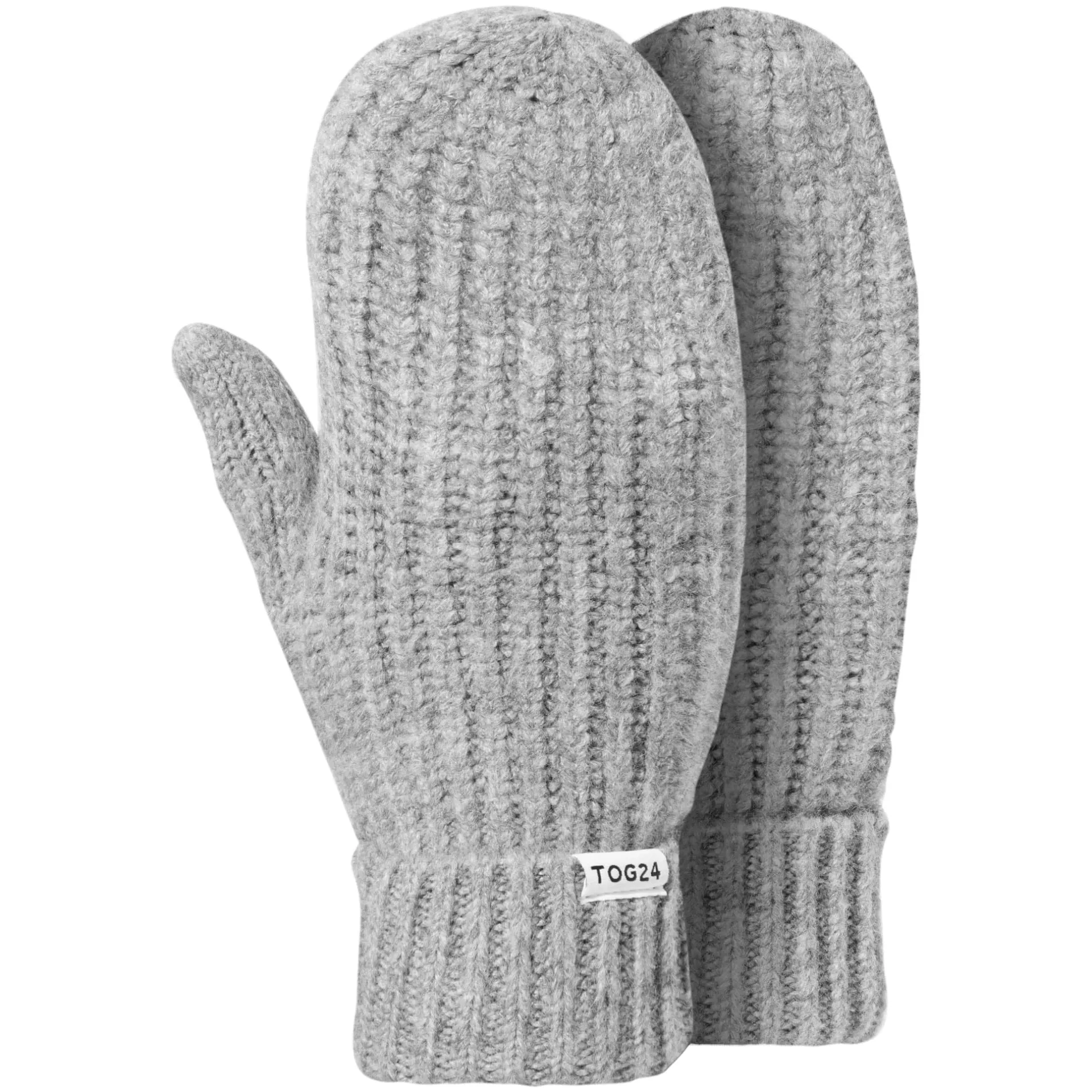 rio-mittens-in-mid-grey-marl-UIpTicBo-1.webp Online TOG24 Rio Mittens In | Ribbed Pattern | Mid Grey Marl