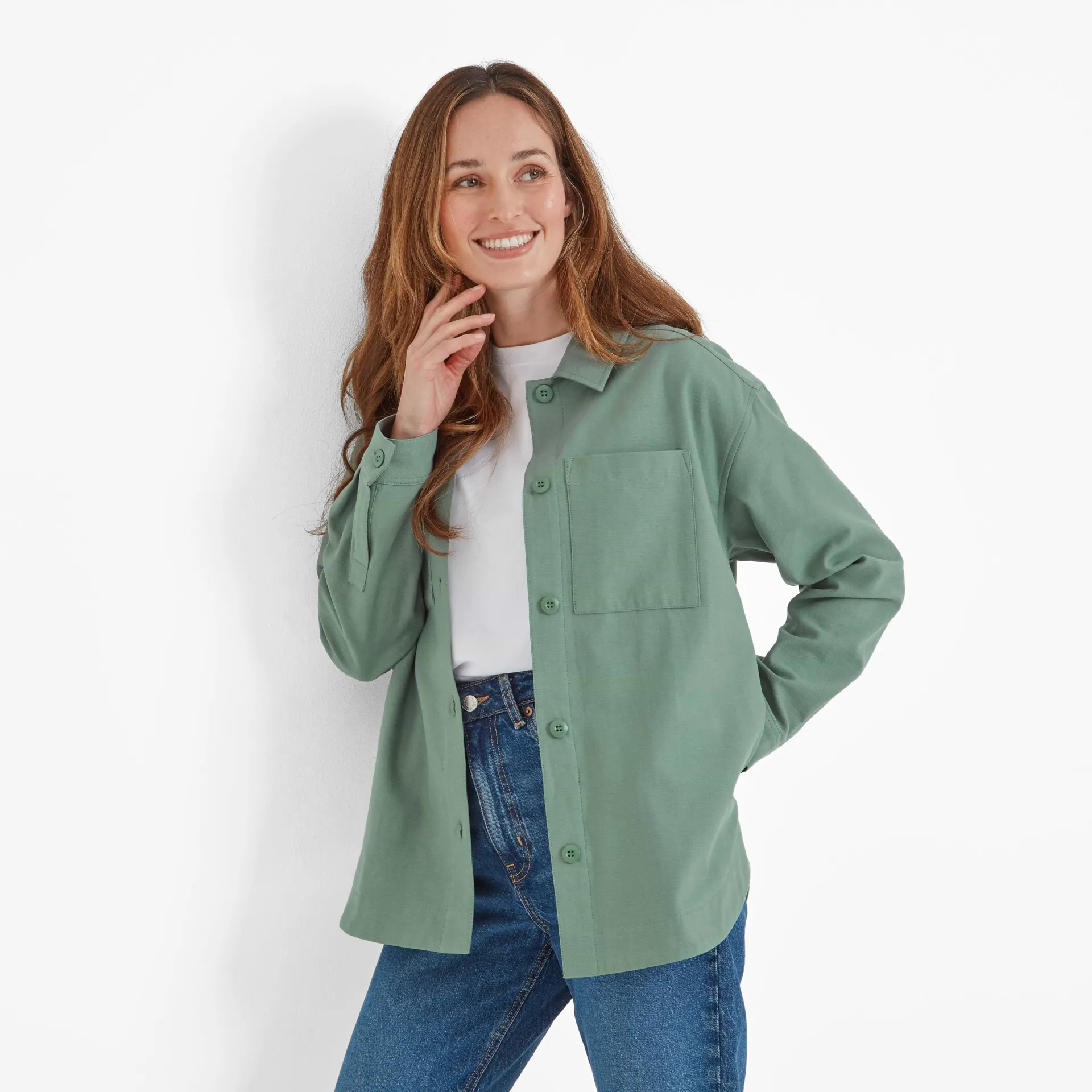 risna-womens-shacket-light-for-CaDIJFBX-0.webp Discount TOG24 Risna Womens Shacket Light Forest