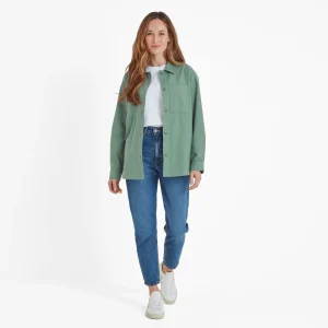 Discount TOG24 Risna Womens Shacket Light Forest