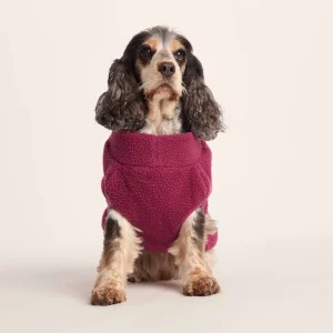 Sale TOG24 Rover Sherpa Dog Coat M Washed Burgundy