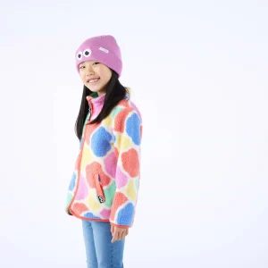 Sale TOG24 Sardi Kids Shaun The Sheep Sherpa Jacket Piglet Pink Sheep Print