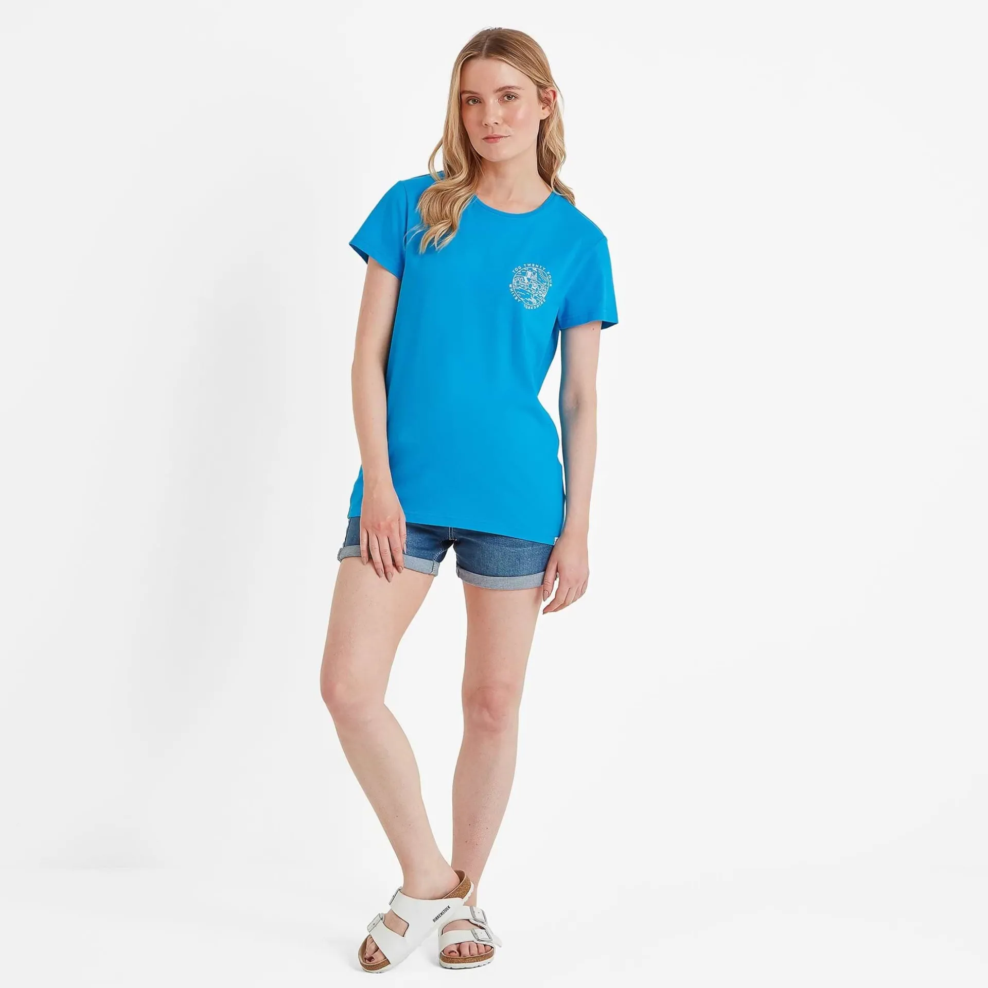 seaside-womens-t-shirt-azure-b-awoMlGlq-1.webp Sale TOG24 Seaside Womens T-Shirt Azure Blue