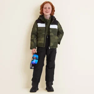 Fashion TOG24 Slalom Kids Salopette In Black | Waterproof |