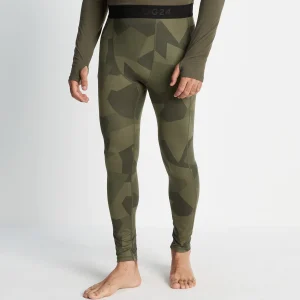Hot TOG24 Snowdon Mens Base Layer Legging | Khaki Camo Print