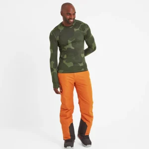 Online TOG24 Snowdon Mens Thermal Base Layer | Khaki Pixelated Camo