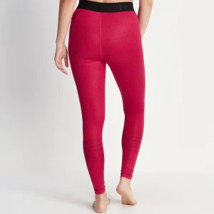 Discount TOG24 Snowdon Womens Base Layer Legging | Cerise Fairisle
