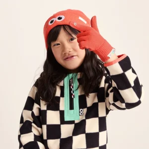 Outlet TOG24 Soay Kids Shaun The Sheep Knit Gloves Satsuma Orange