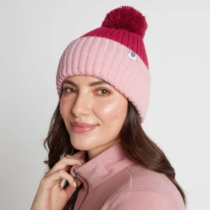 Clearance TOG24 Stallard Unisex Knitted Hat Candy Floss |