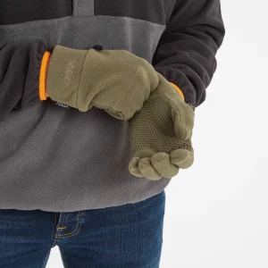 Sale TOG24 Stride Microfleece Gloves Khaki
