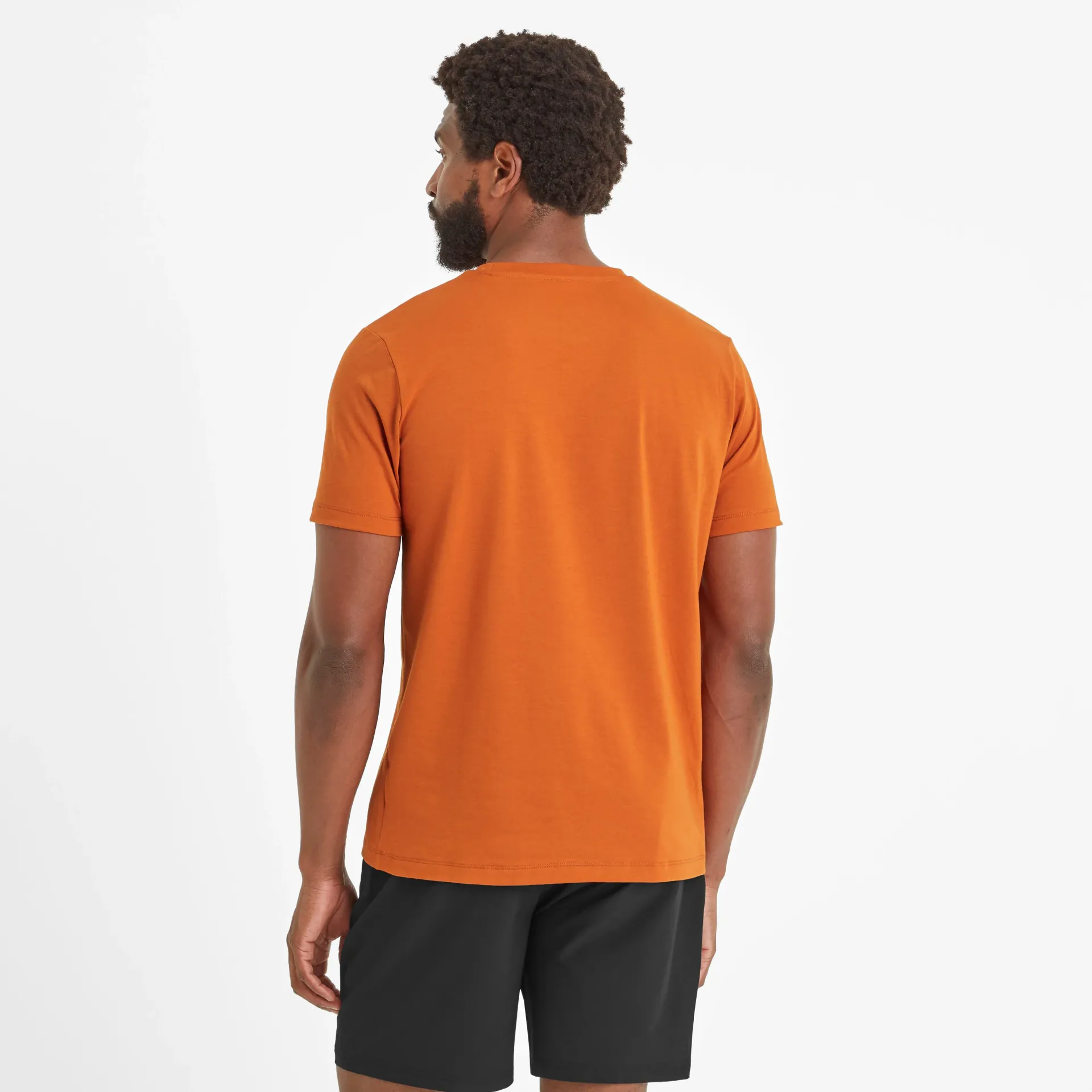 talen-mens-tech-short-sleeve-t-gACuEYMD-1.webp Clearance TOG24 Talen Mens Tech Short Sleeve Top Dark Orange
