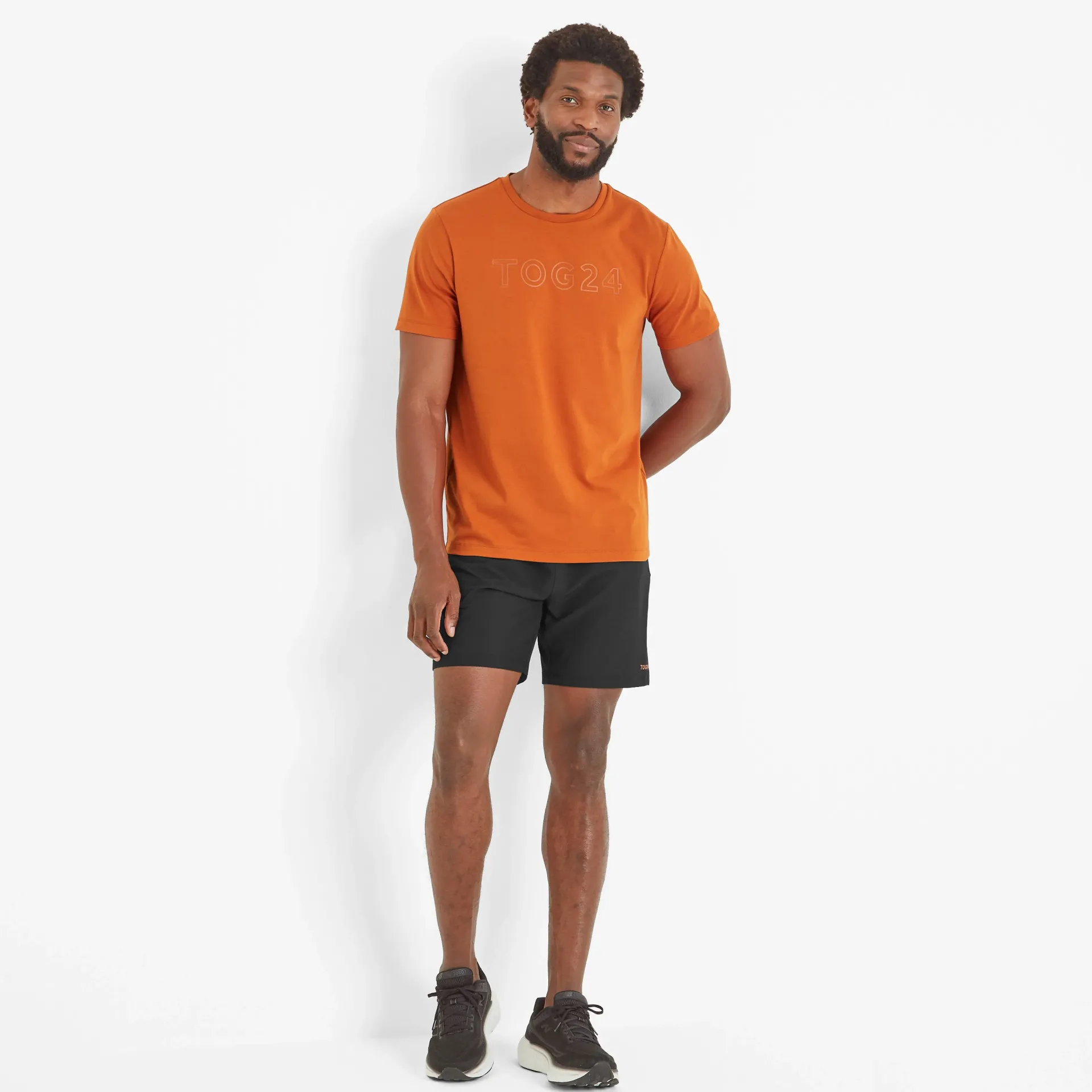 talen-mens-tech-short-sleeve-t-gACuEYMD-2.webp Clearance TOG24 Talen Mens Tech Short Sleeve Top Dark Orange