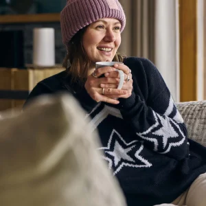 Discount TOG24 Theresa Womens Knitted Jumper Black