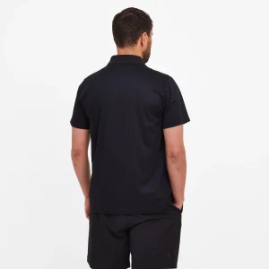 Clearance TOG24 Torres Mens Tech Polo Shirt In | Torres Polo Shirt | Black