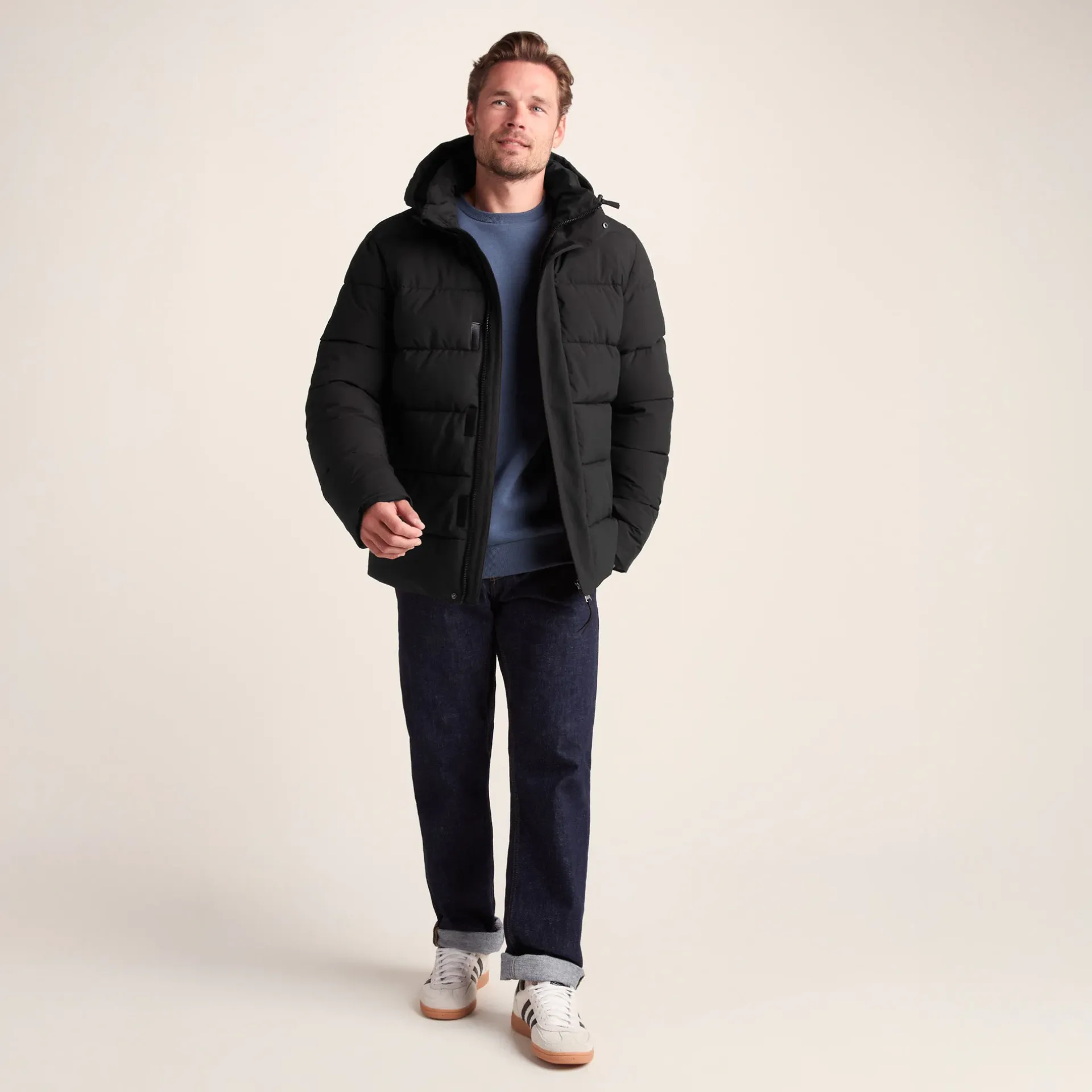 tunnard-mens-padded-short-jack-ltNyhWNp-0.webp Hot TOG24 Tunnard Mens Padded Short Jacket Black