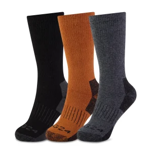 Discount TOG24 Villach 3 Pack Mens Trek Socks Black/Mahogany/Dk Grey Marl
