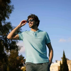 Online TOG24 Wexler Mens Polo Shirt Light Sky