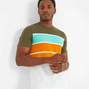 Fashion TOG24 Whitwick Mens T-Shirt In Khaki | Whitwick T-Shirts |